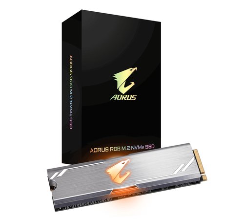 Накопитель SSD M.2 256GB Gigabyte AORUS RGB Client SSD NVMe GP-ASM2NE2256GTTDR