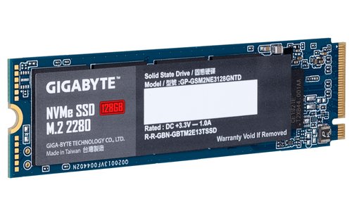 Накопитель SSD M.2 128Gb GIGABYTE (TLC PCIe Gen 3.0 x4, NVMe, R1550/W550)