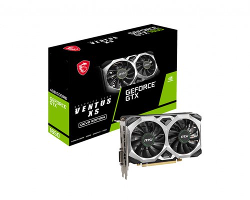 Видеокарта MSI GeForce GTX 1650 Ventus XS OC V2 4GB