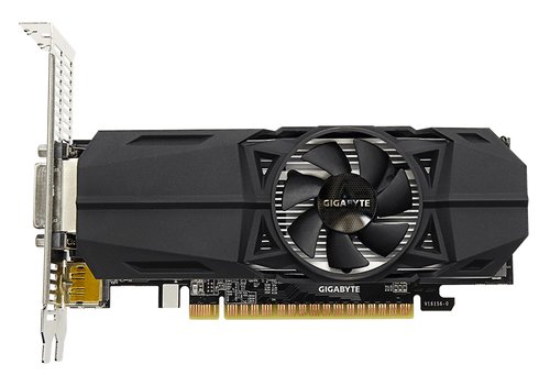 Видеоадаптер PCI-E 4096Mb GeForce GTX1050Ti GigaByte GV-N105TOC-4GL