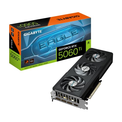 Видеокарта Gigabyte GeForce RTX 5060 Ti EAGLE MAX OC 8G