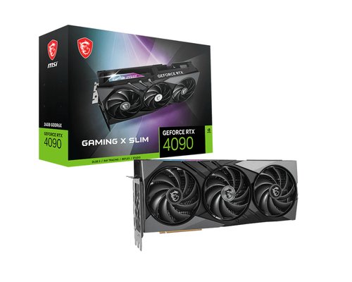 Видеоадаптер PCI-E 24576Mb MSI RTX 4090  Gaming X Slim 24G