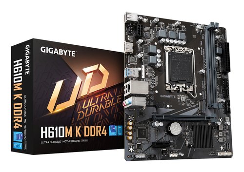 Материнская плата S1700 mATX GigaByte H610M K DDR4