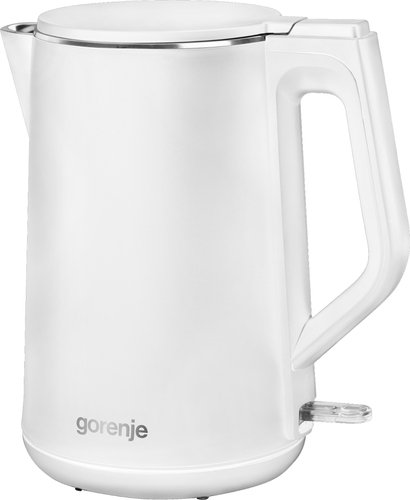 Электрочайник Gorenje K15DWW белый (1.5л,2200Вт)