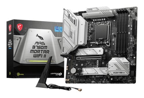 Материнская плата S1700 mATX MSI MAG B760M MORTAR WIFI II
