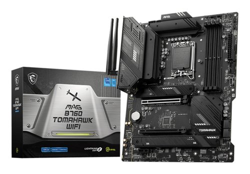 Материнская плата S1700 ATX MSI MAG B760 TOMAHAWK Wi-Fi (4xDDR5-5600МГц,2xPCI-Ex16,3xM.2,Standart)
