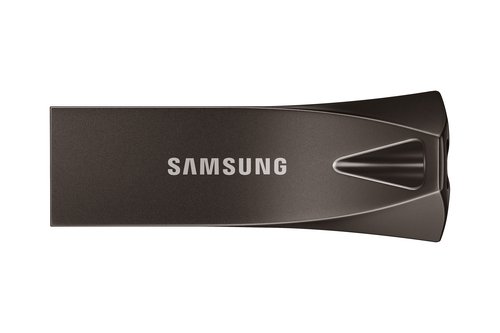 USB флеш-накопитель 128GB SAMSUNG BAR Plus, USB 3.1, 300 МВ/s, серый