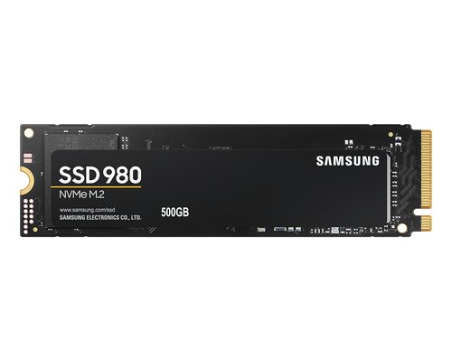 Накопитель SSD M.2 500Gb Samsung 980 (PCI-E x4,up to 3500/2600MBs,470000 IOPs,3D TLC)