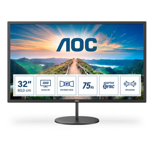 Монитор AOC Q32V4 31,5 Black