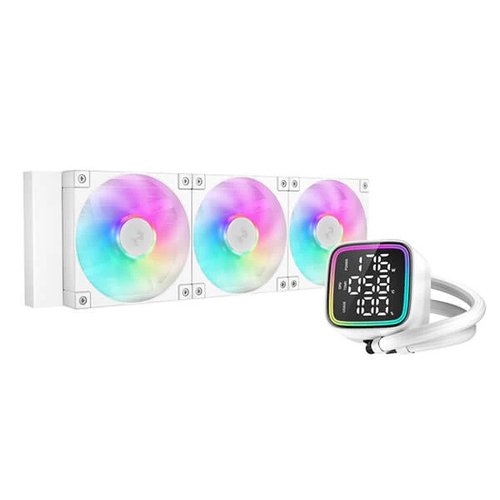 СВО для ЦП Deepcool LD360 ARGB Soc-AM5/AM4/1200/1700/1851 белый 4-pin 38.71dB Al LC