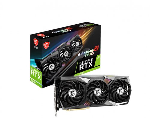 Видеокарта MSI GeForce RTX 3080 Gaming Z Trio LHR 10GB