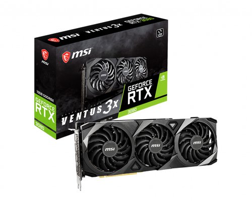 Видеокарта MSI GeForce RTX 3080 Ventus 3X OC LHR 10GB