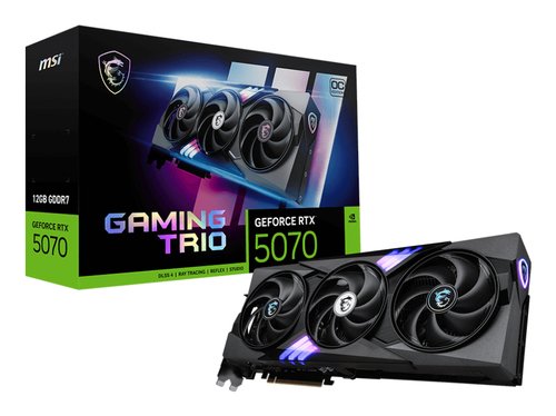 Видеокарта MSI GeForce RTX 5070 Gaming Trio OC 12GB