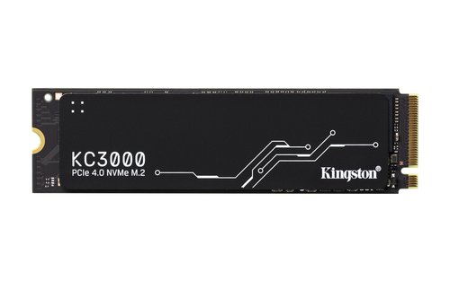 Накопитель SSD M.2 512GB Kingston KC3000 (NVMe 2280, PCIe 4.0 x4, 3D TLC, R/W 7000/3900MB/s, IOPs 45