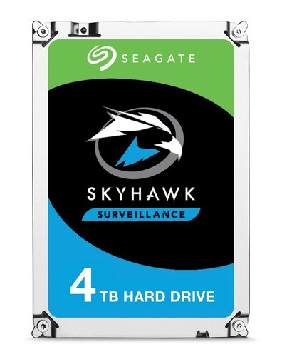 Жесткий диск HDD Seagate SATA 4Tb SkyHawk 6Gb/s 3.5"5900 rpm 64MB 24x7,ST4000VX007