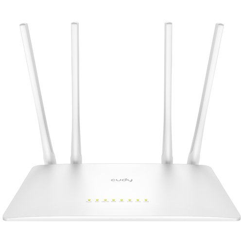 Маршрутизатор Cudy WR1200 Wi-Fi роутер АС1200,2,4/5ГГц, до 1167Мбит/с,5x100Мбит/с,IPv6,4 антенны,бел