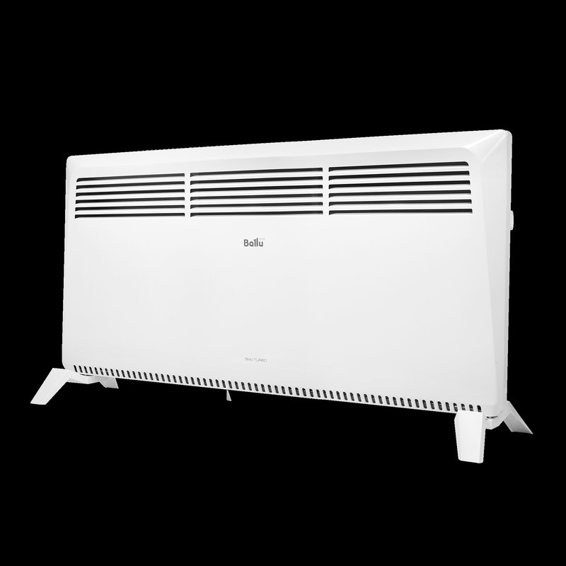 Конвектор Ballu Solo Turbo BEC/SMT-2500 белый, 2500 Вт, 30 м2, термостат <BEC/SMT-2500>