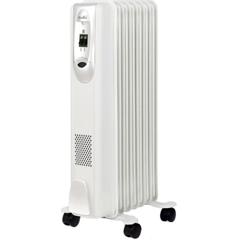 Обогреватель масляный Ballu Comfort BOH/CM-09WDN (9 секций) белый, 2000 Вт, 25 м2, термостат <BOH/CM