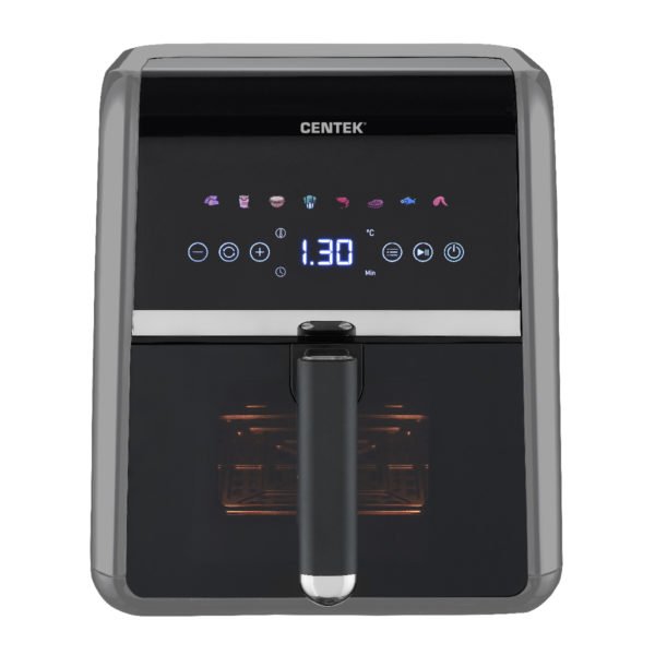 Аэрогриль Centek CT-3189 (серый) 5л
