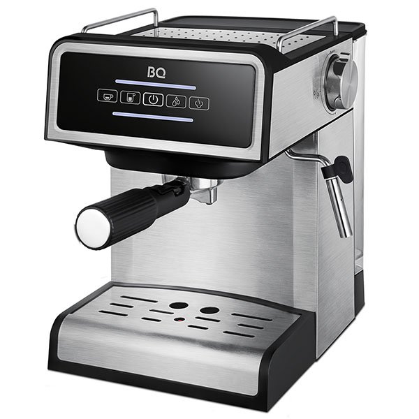 Рожковая кофеварка BQ CM2000 Стальной-Черный