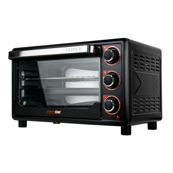 Жарочный шкаф Centek CT-1537-30 BLACK(черн) <30л> 1600Вт +противень, таймер 90мин, 4 реж., max 320°